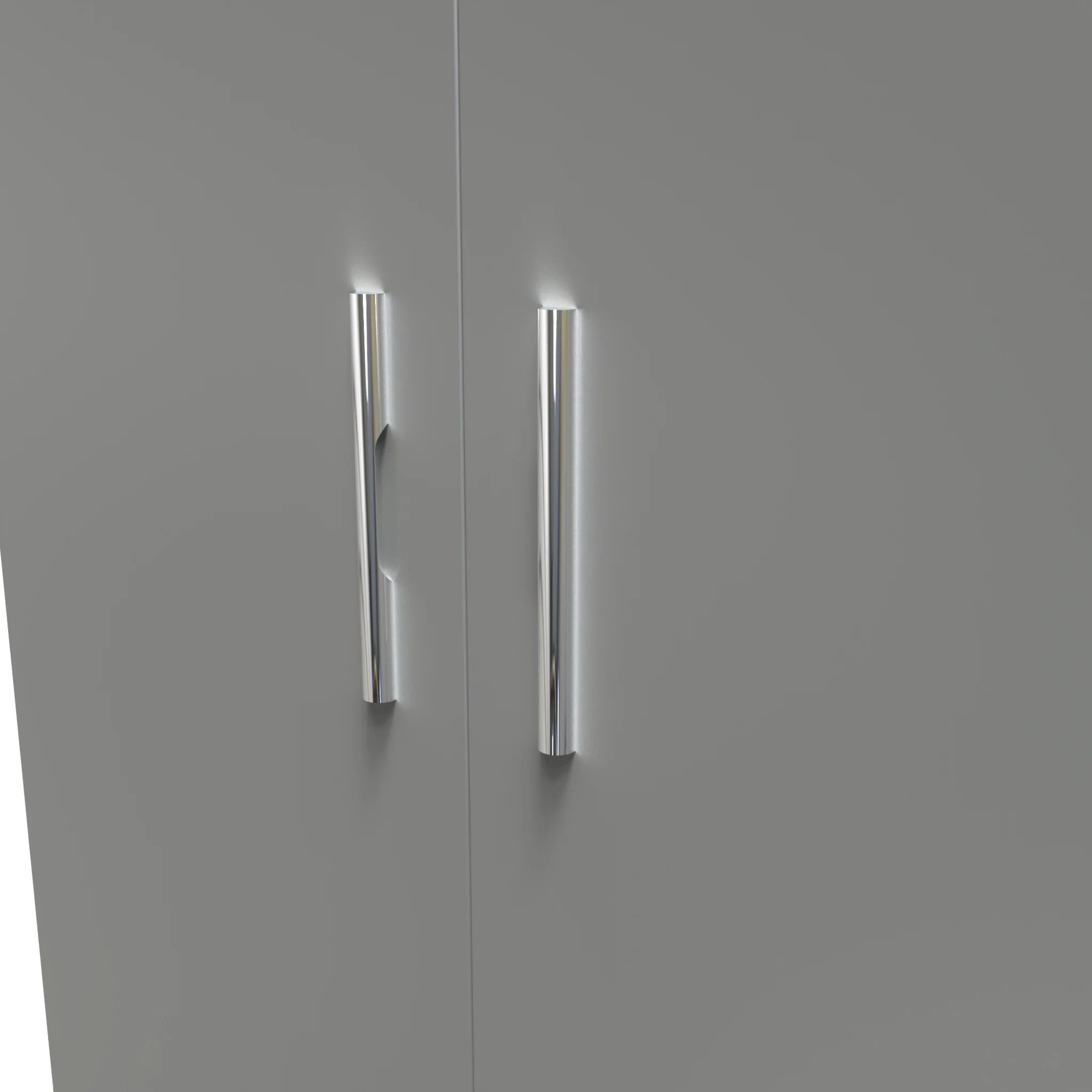 Blakely Grey and White 2 Door Wardrobe - Image 8