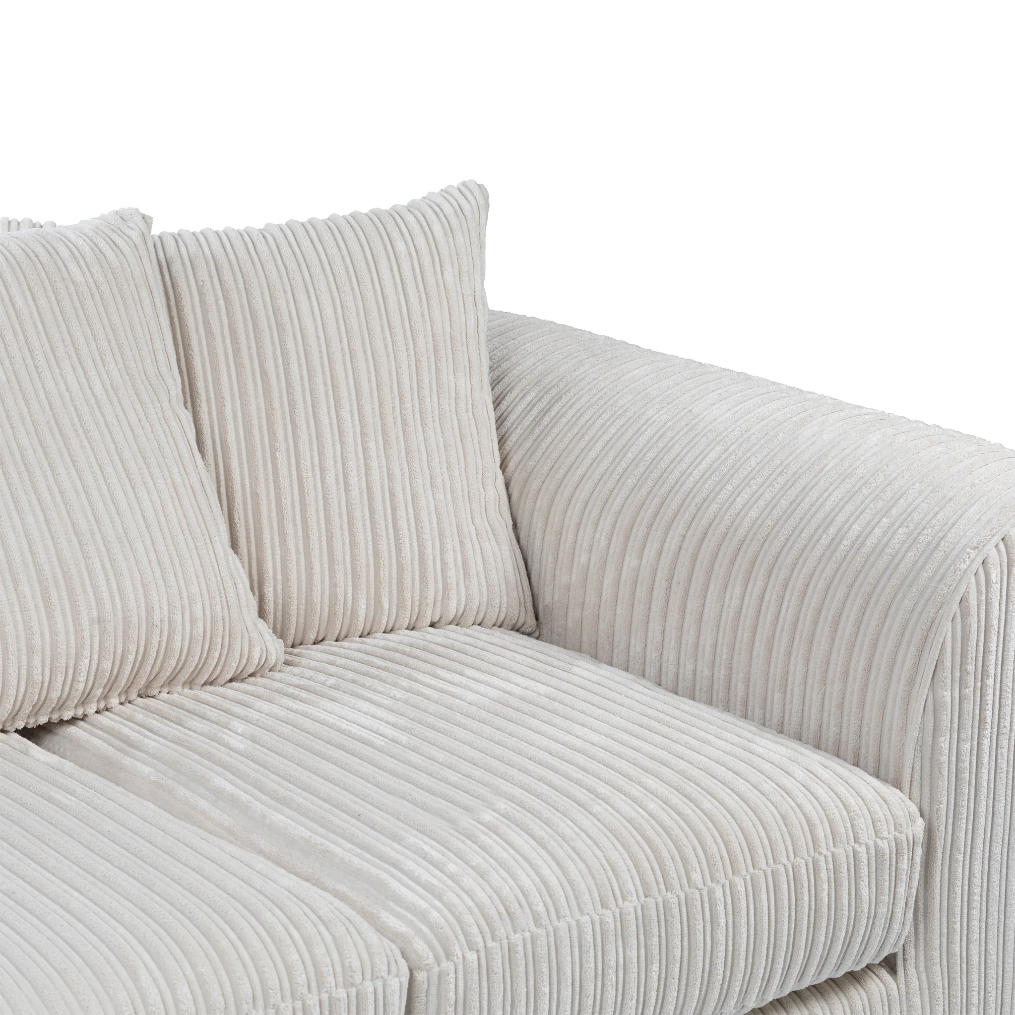 Bletchley Jumbo Cord 3 Seater Sofa - Image 55