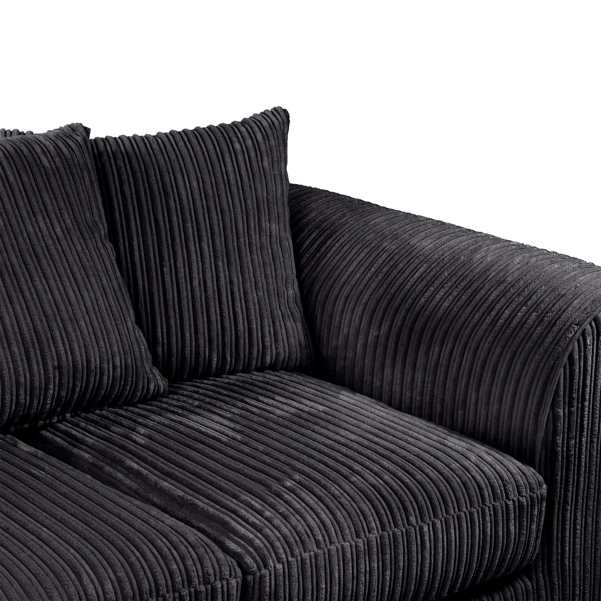 Bletchley Jumbo Cord Chaise Sofa - Image 49