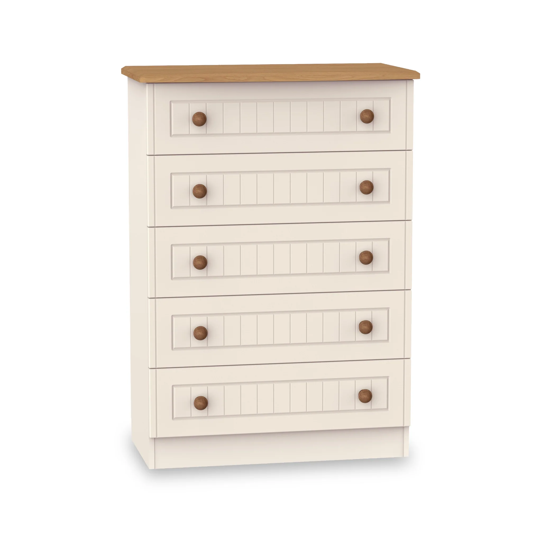 Brixham Cream 4 Piece Bedroom Furniture Set - Image 5