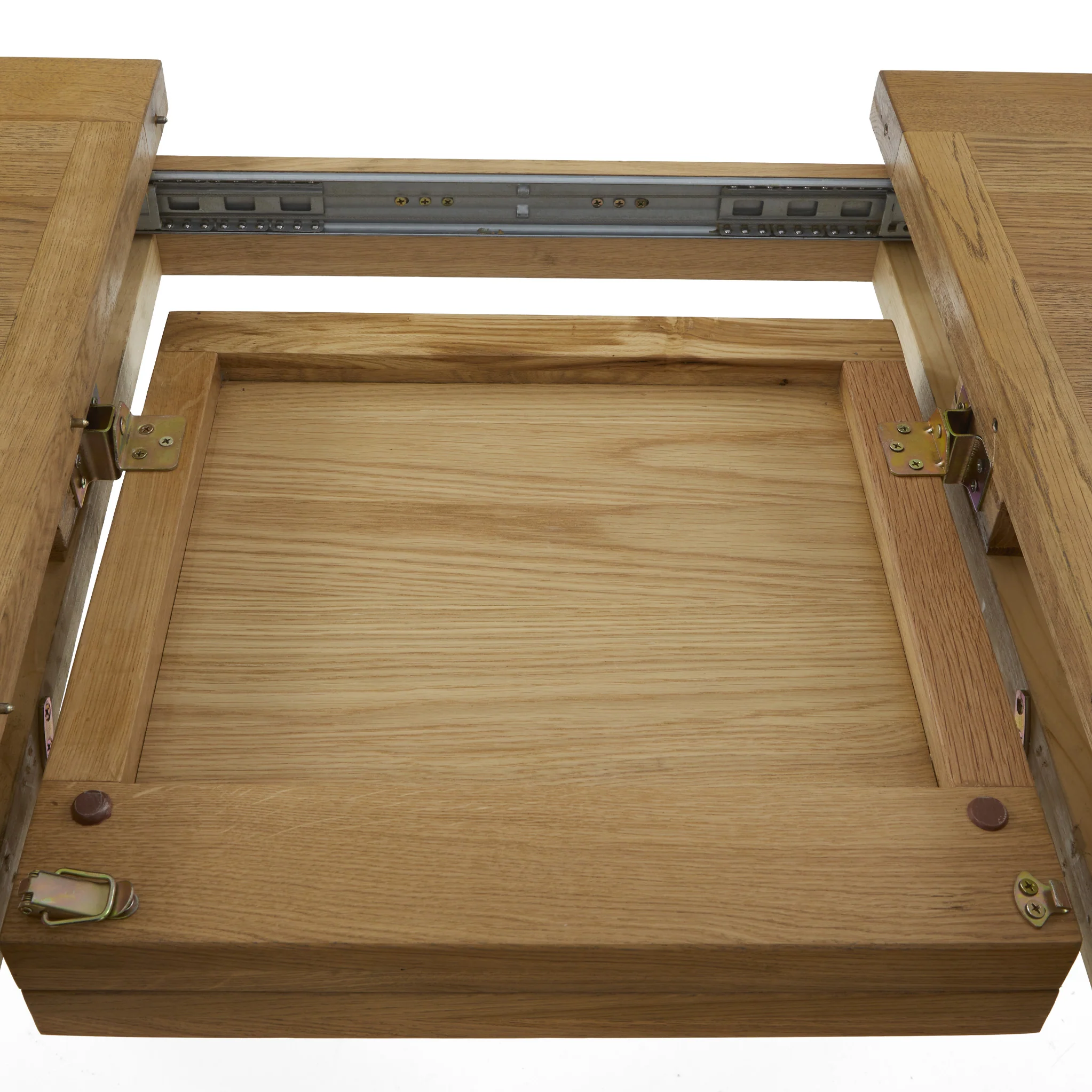 Broadway Oak Compact Butterfly Extending Dining Table - Image 13
