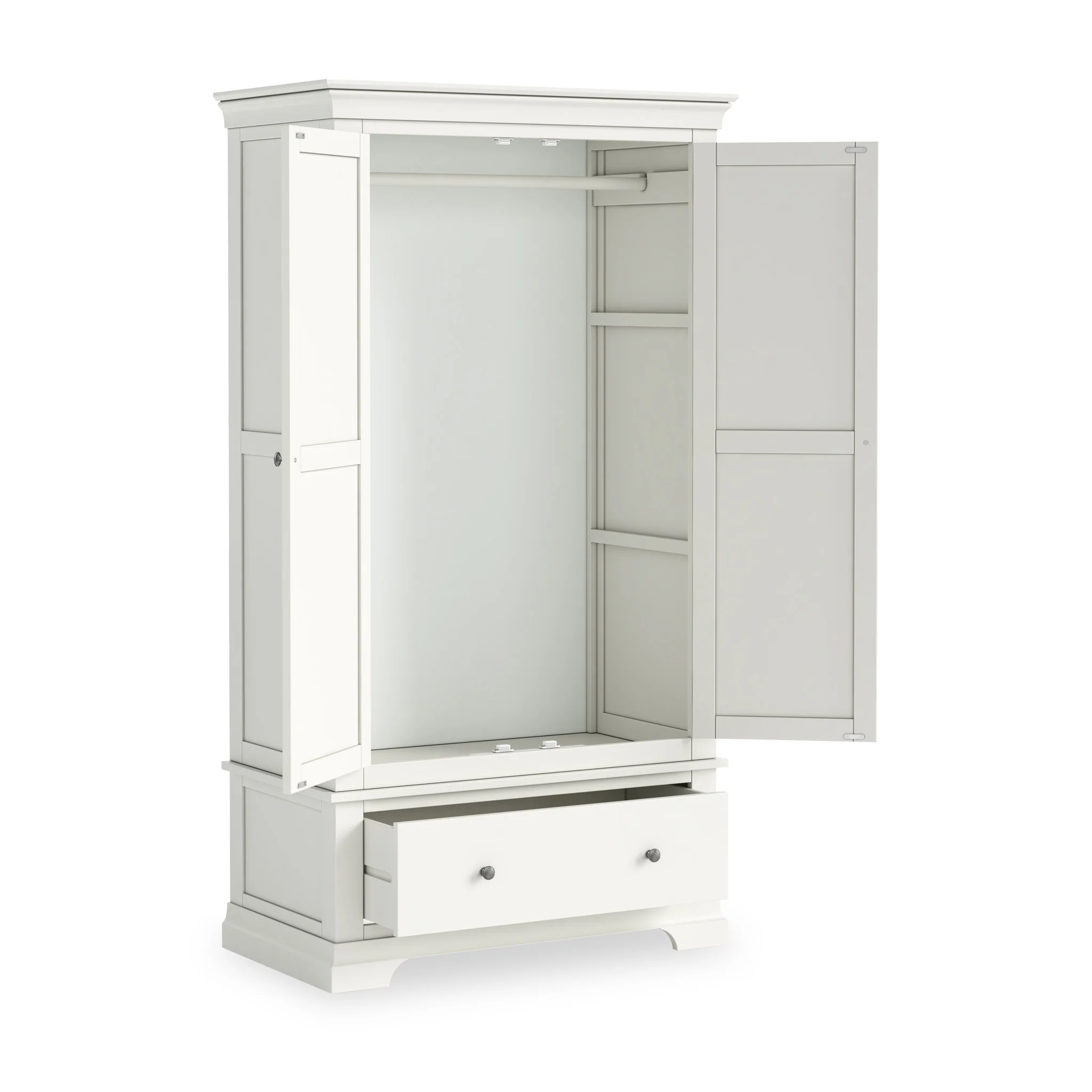 Colette Double Wardrobe & Drawer - Image 36