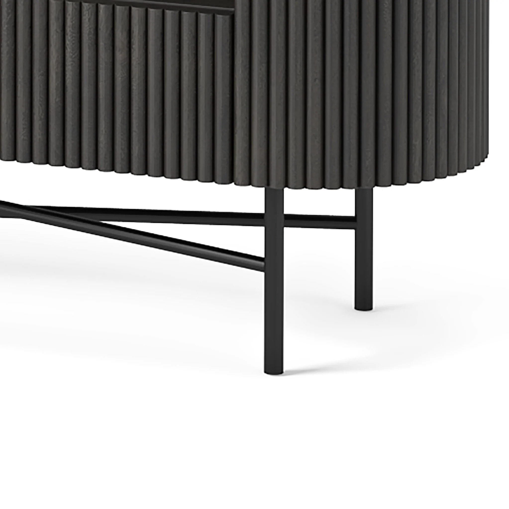 Milo Mango & Marble Fluted Wide TV Media Unit - Image 9