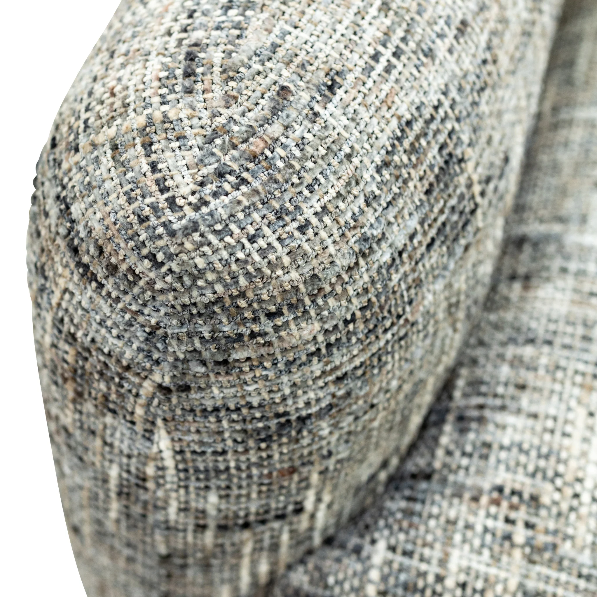 Delphine Multitonal Fabric Armchair - Image 4
