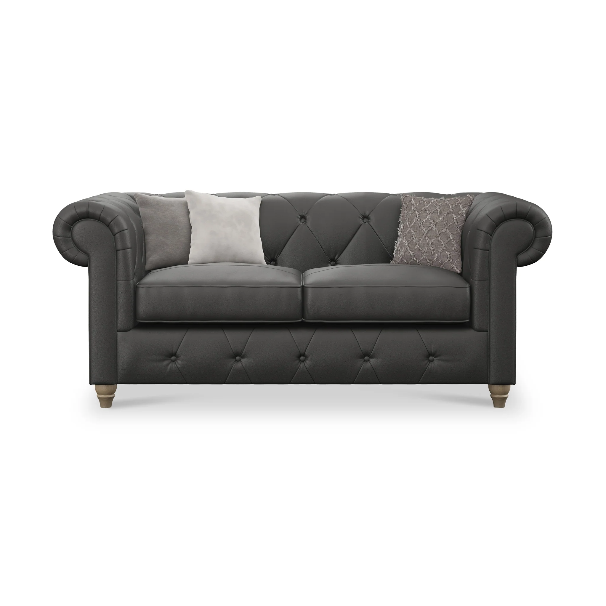 Everett Leather 2 Seater Sofa