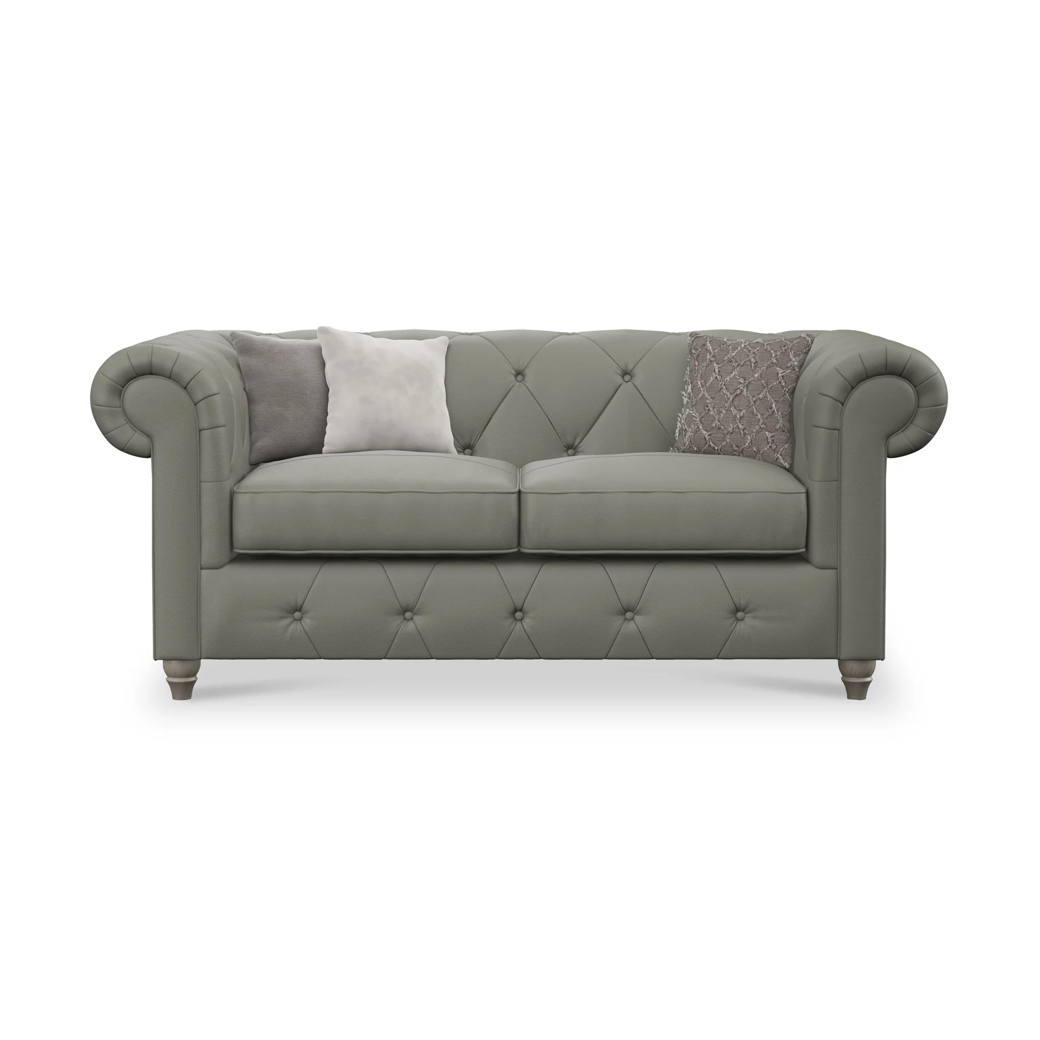Everett Leather 2 Seater Sofa - Image 52