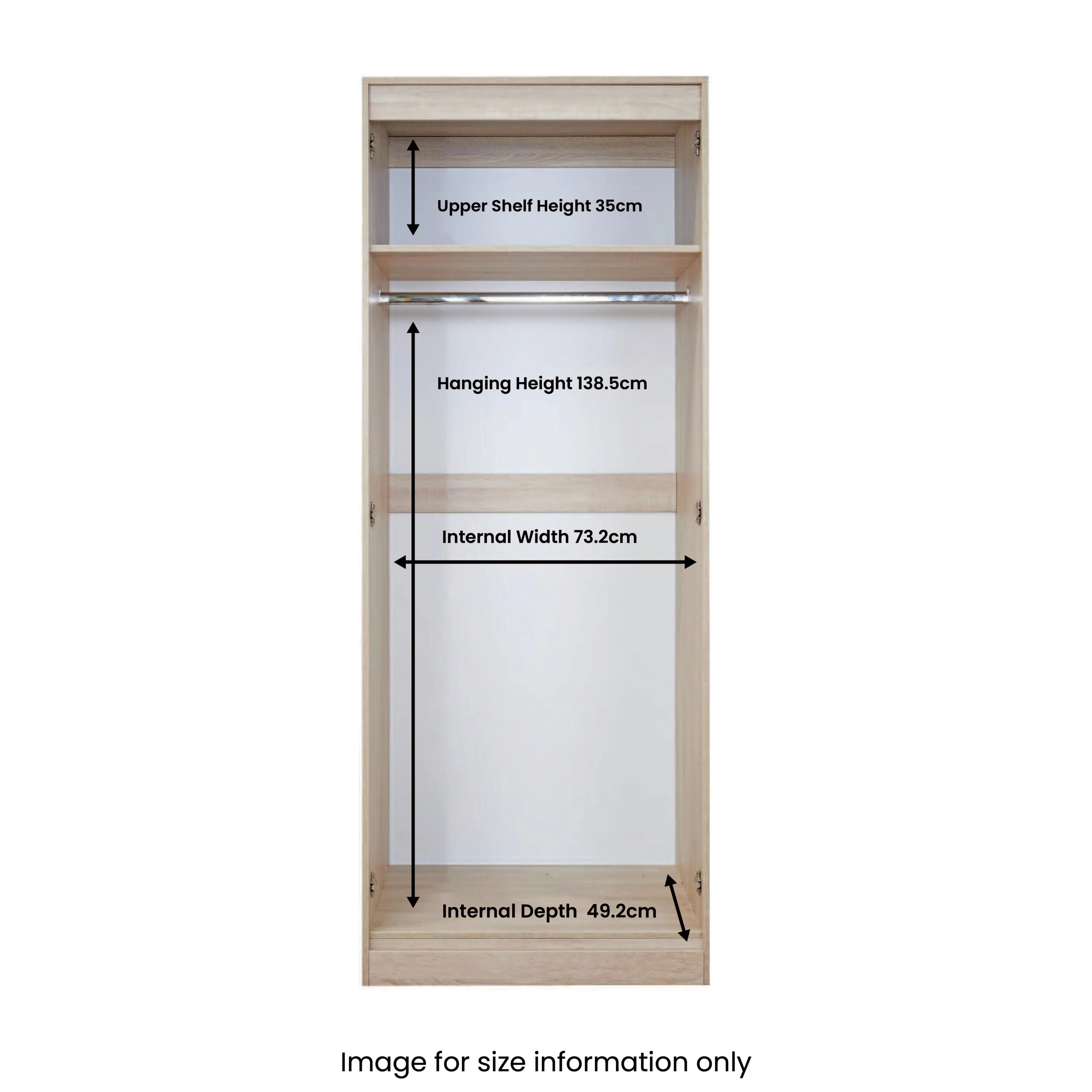 Ashbourne Double Wardrobe - Image 13