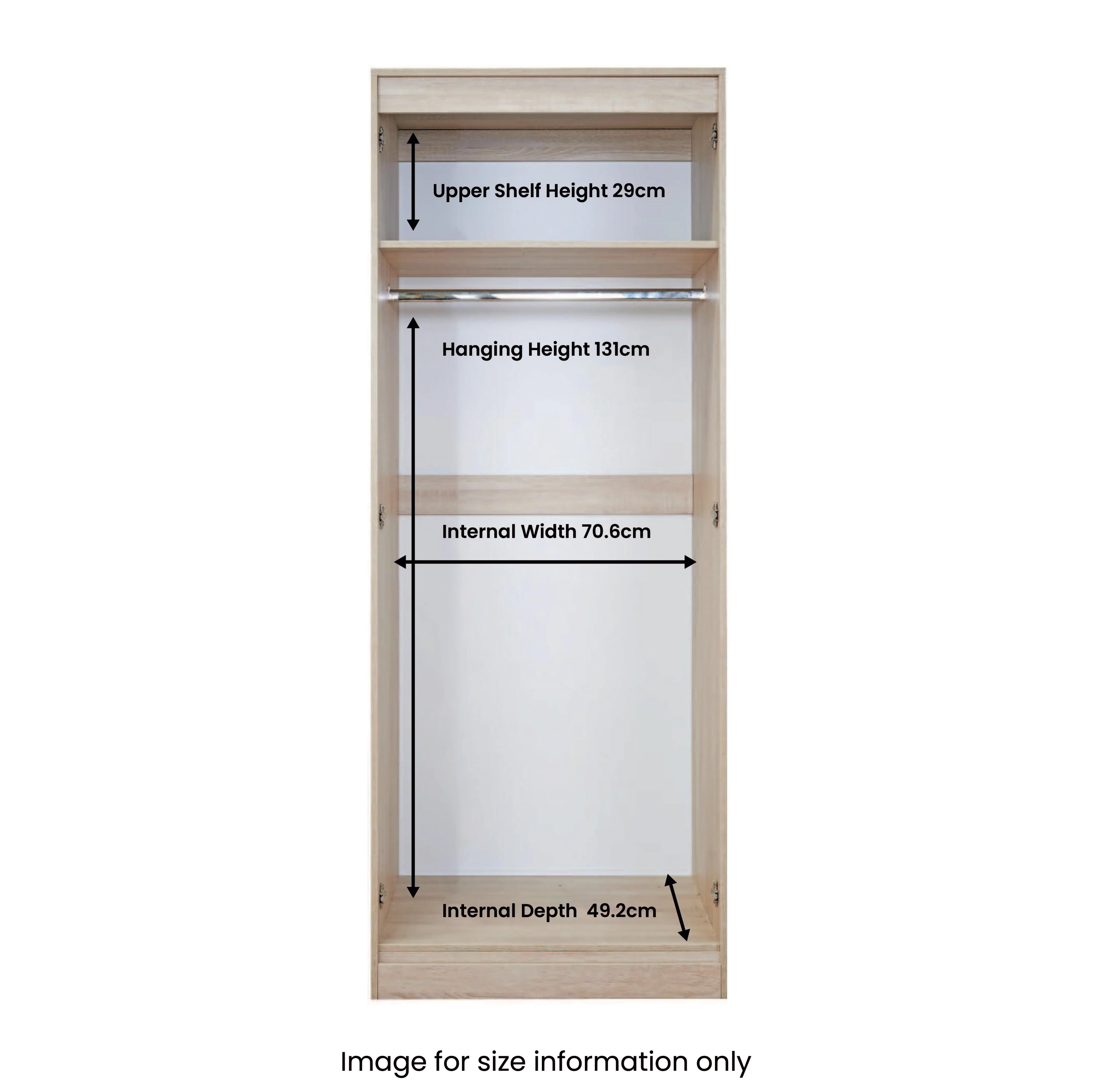 Kinsley White Gloss 3 Piece Bedroom Set - Image 17