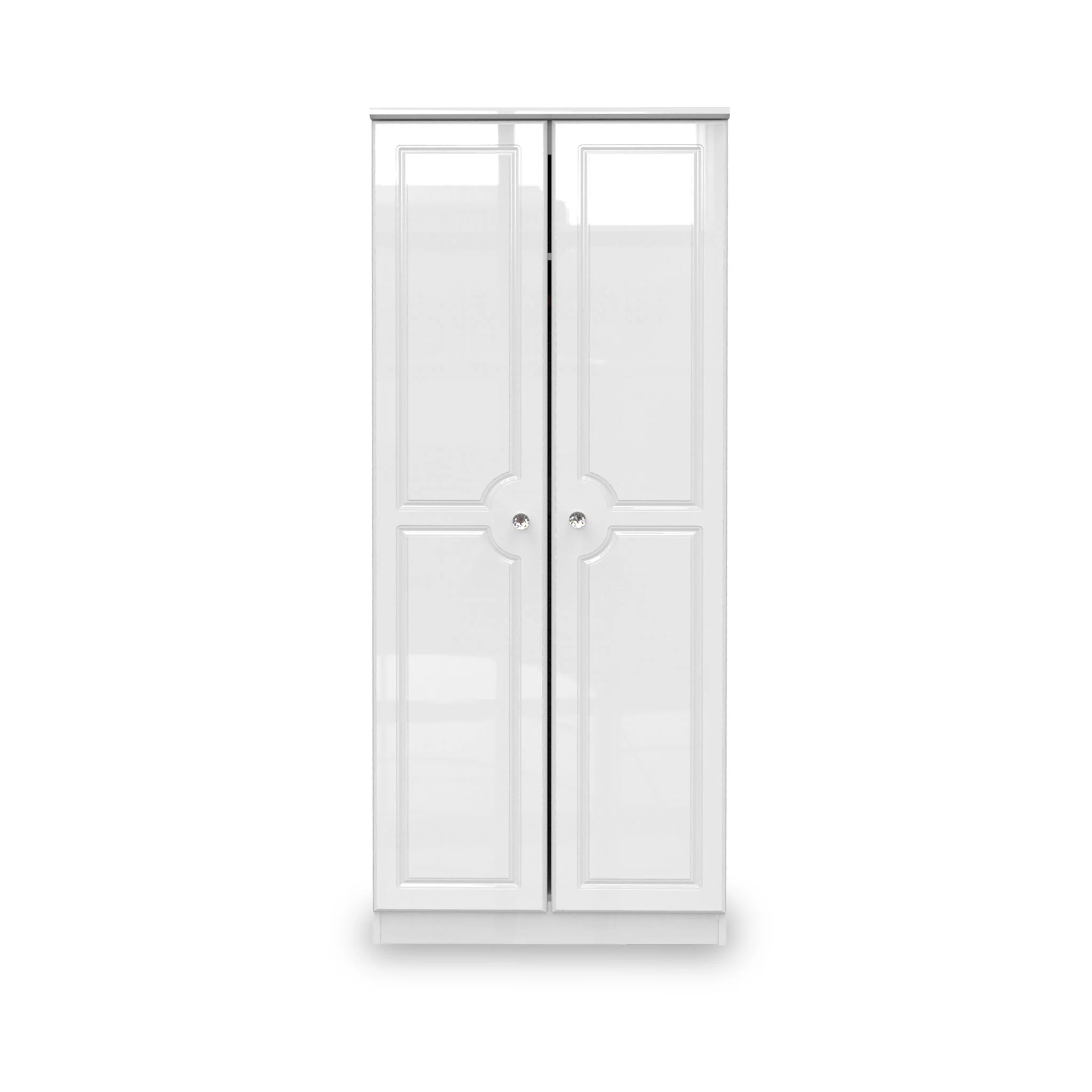 Kinsley White Gloss 4 Piece Bedroom Set - Image 5