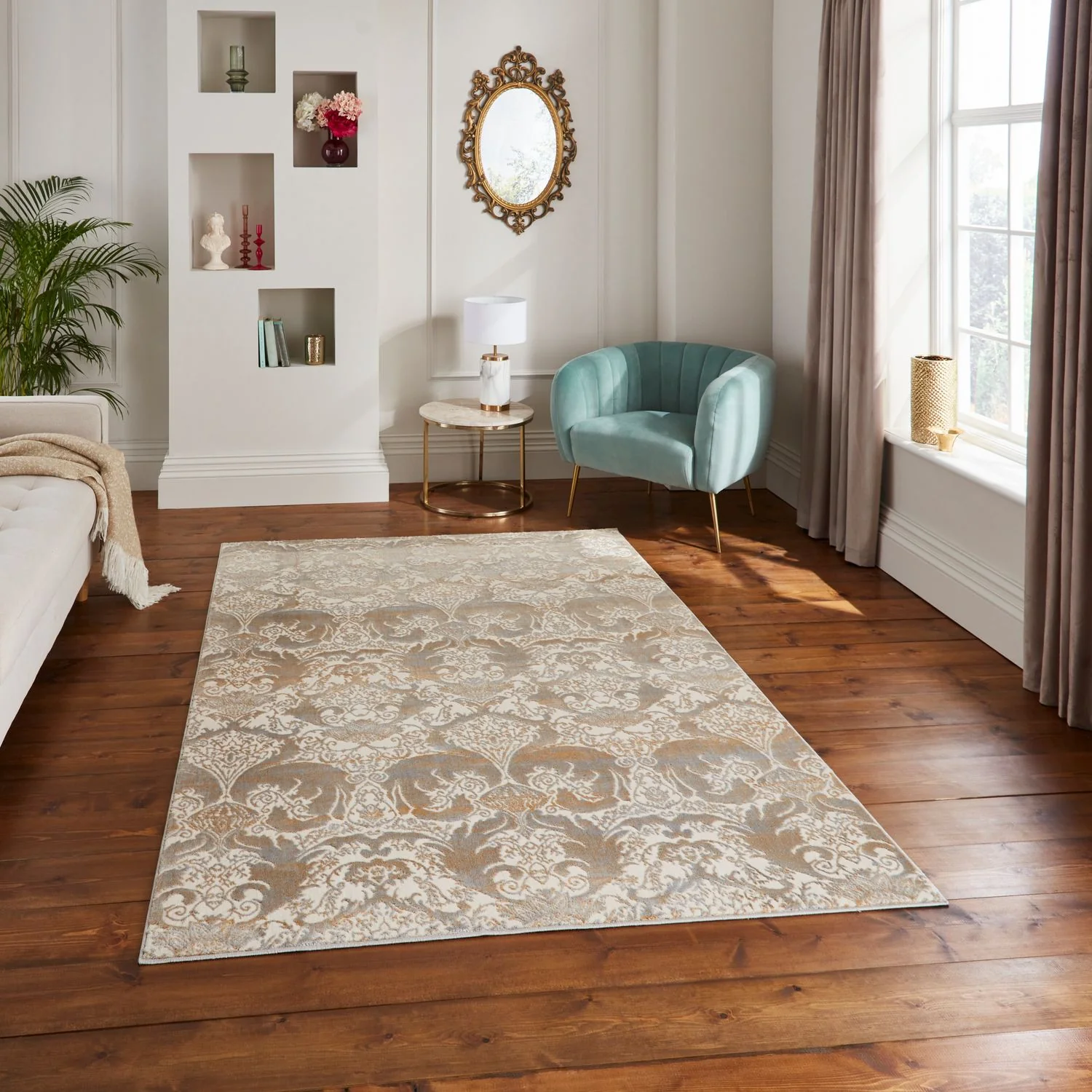 Laurence Llewelyn-Bowen Imperial Metallic Rug - Image 20