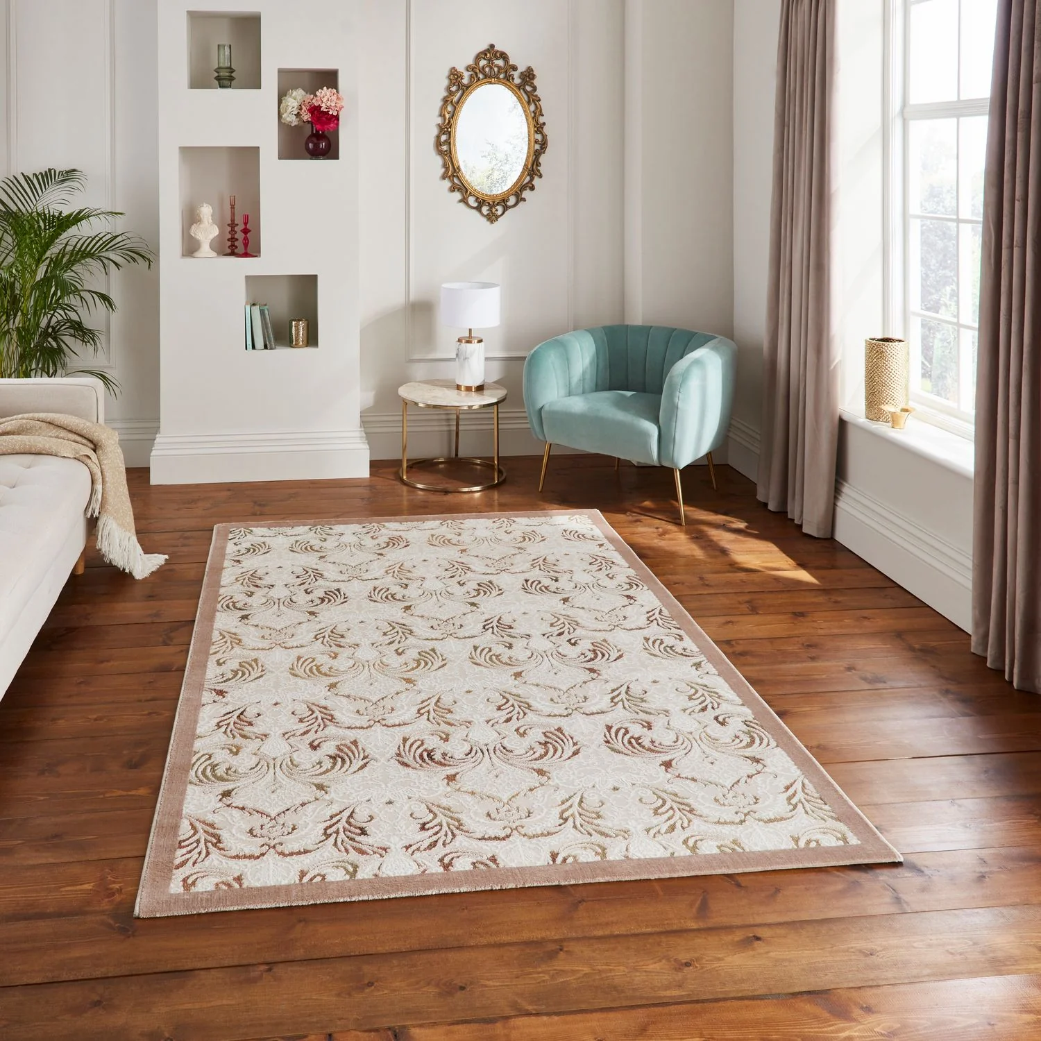 Laurence Llewelyn-Bowen Imperial Metallic Rug - Image 11