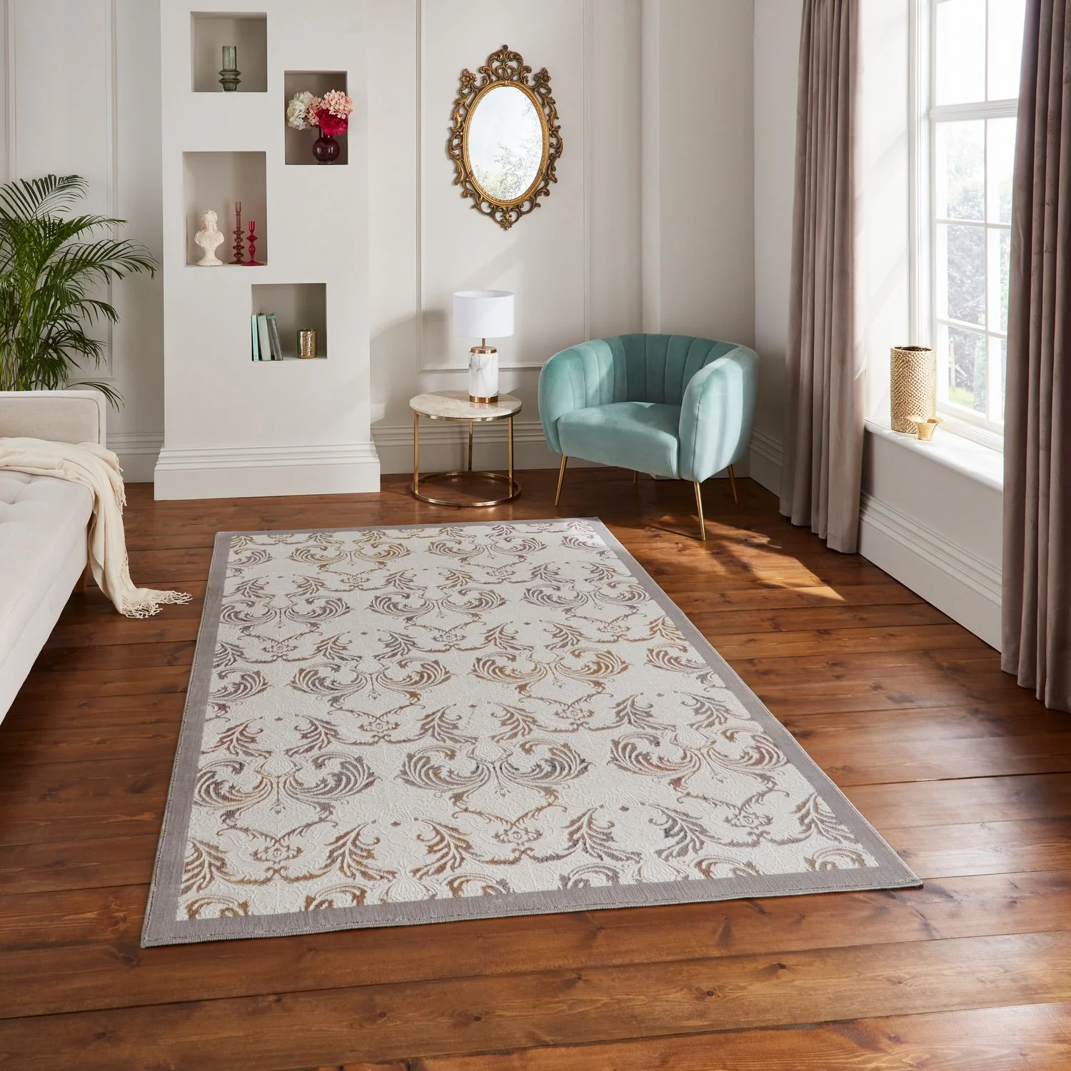Laurence Llewelyn-Bowen Imperial Metallic Rug - Image 47