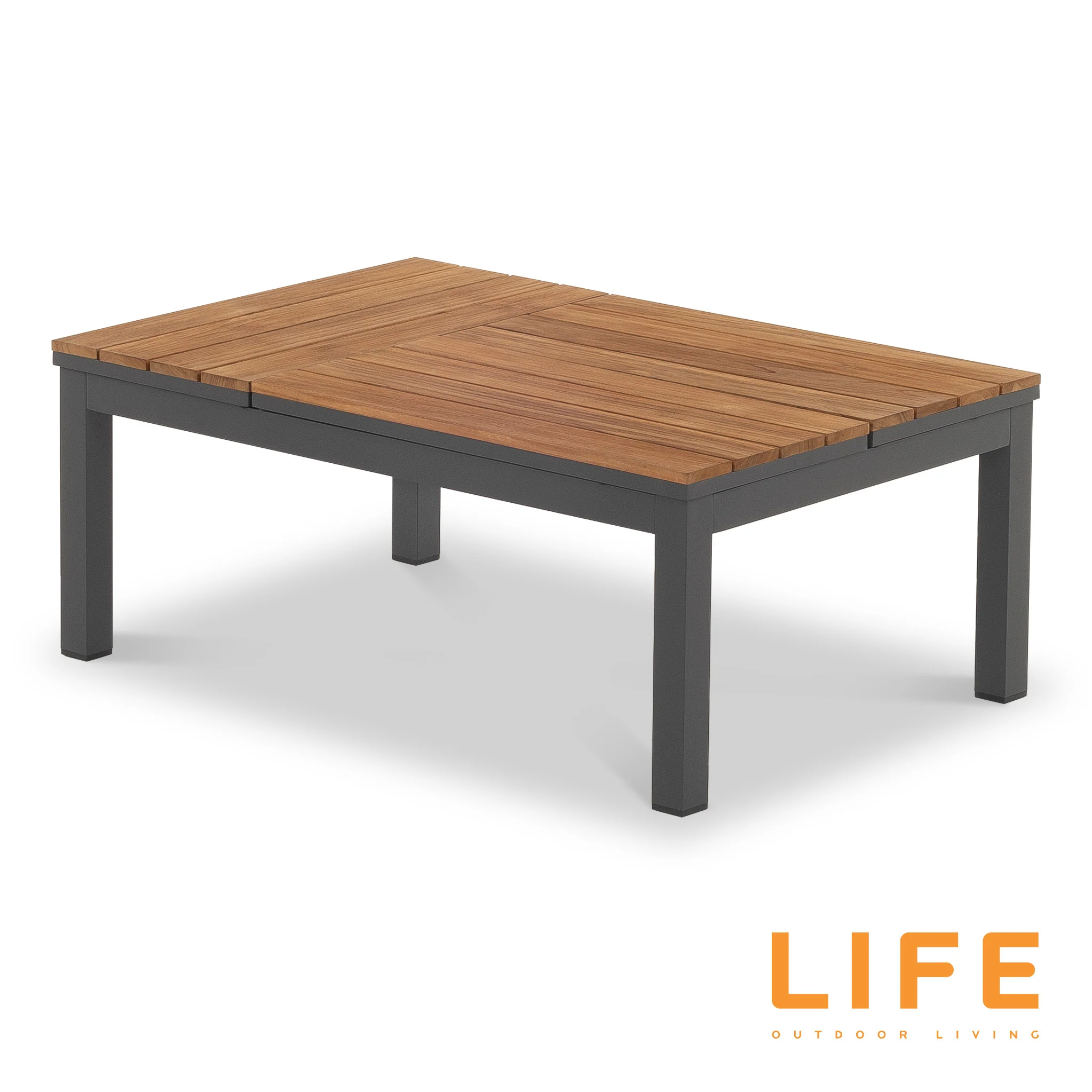 LIFE Soho Lounge Set with Teak Lift Up Coffee Table - Image 6