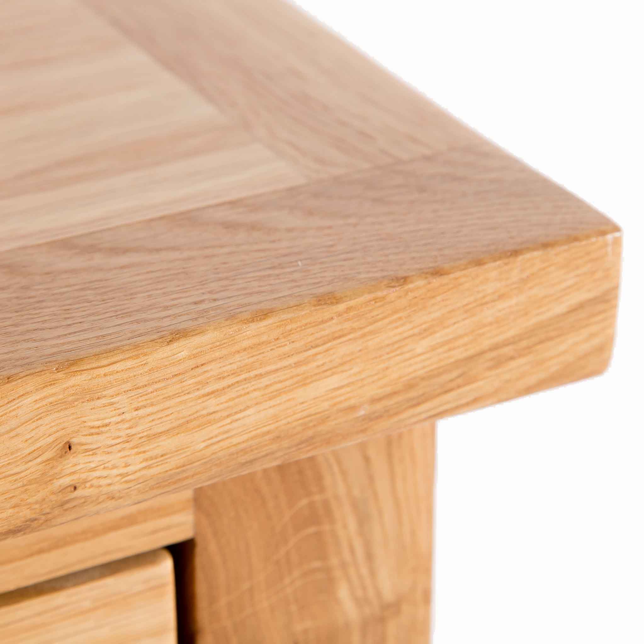London Oak 180cm Extra Wide TV Stand - Image 6