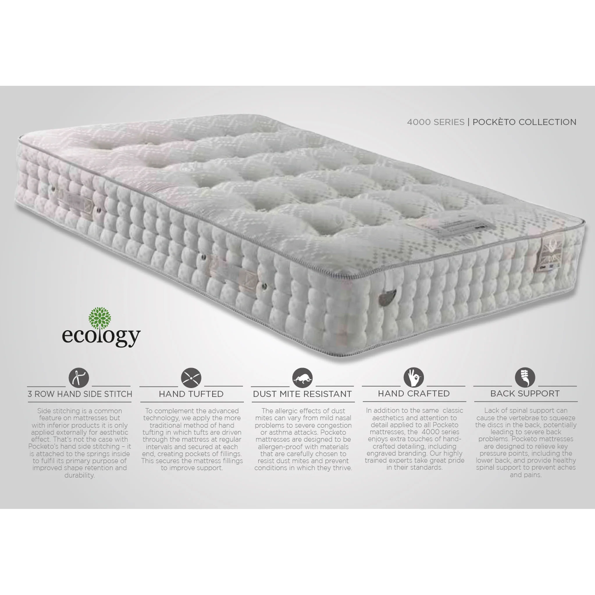 Memory Pocket 4000 Mattress - Image 5