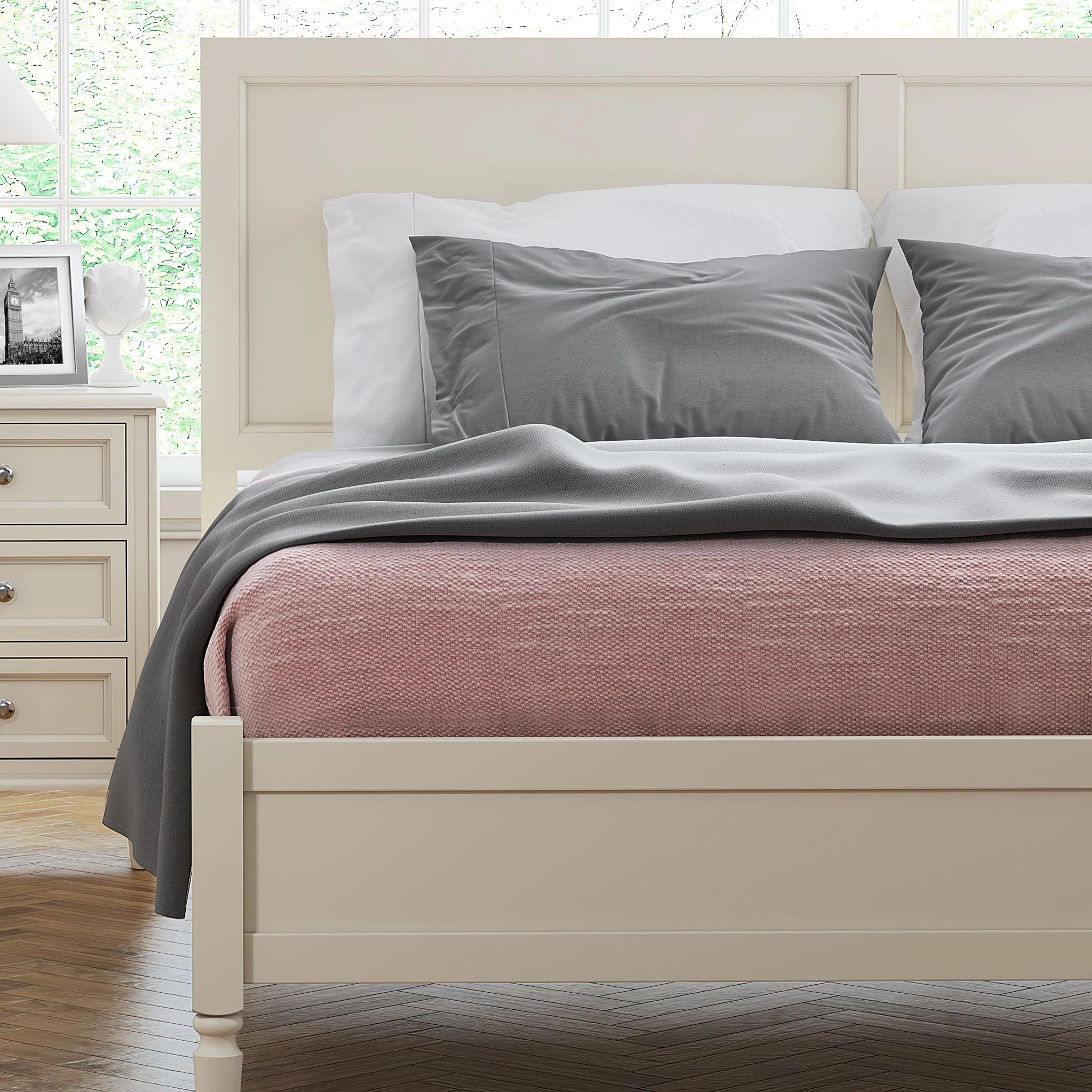 Mulsanne Cream Bed Frame