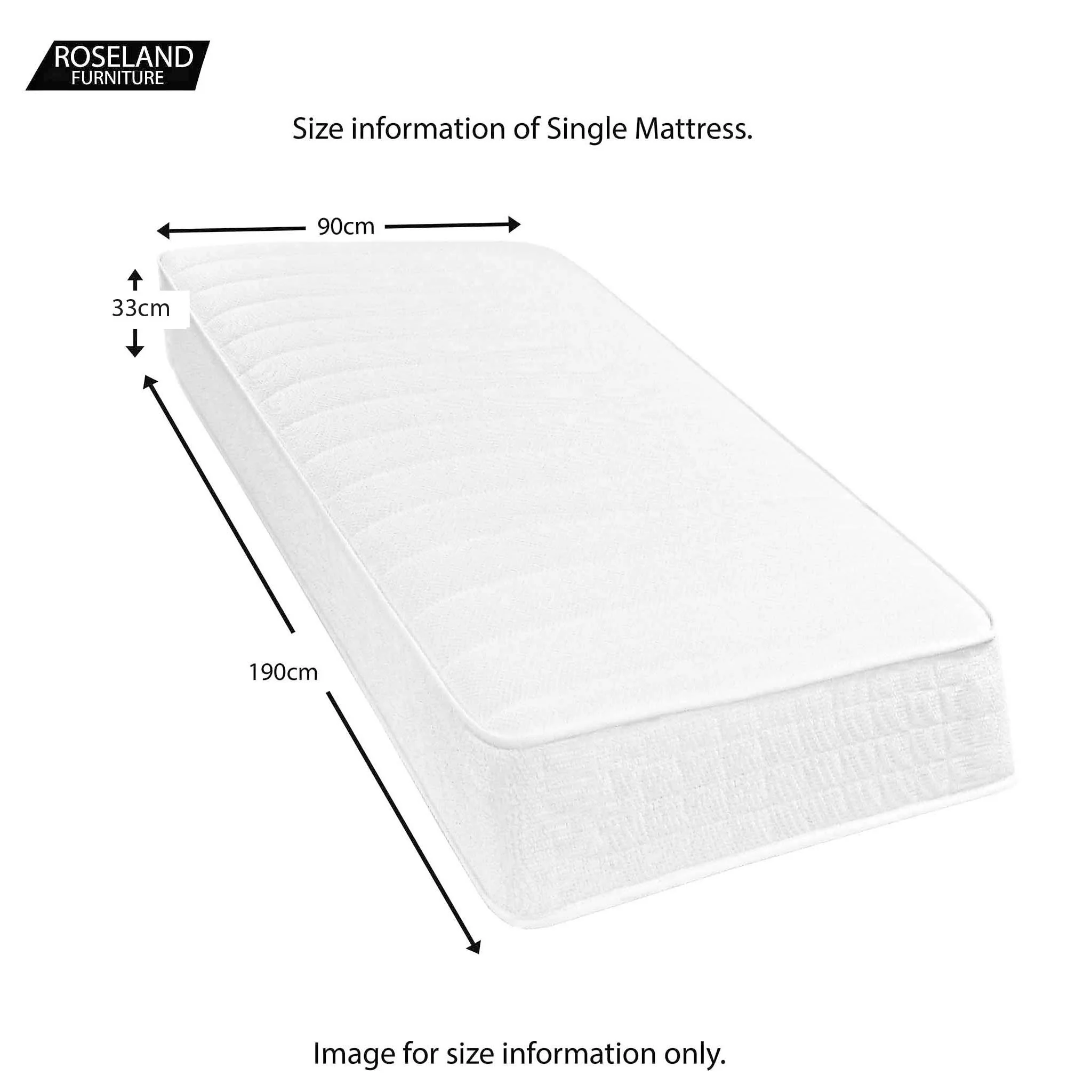 Caesar 1500 Pocket Box Top Mattress By Roseland Sleep - Image 9