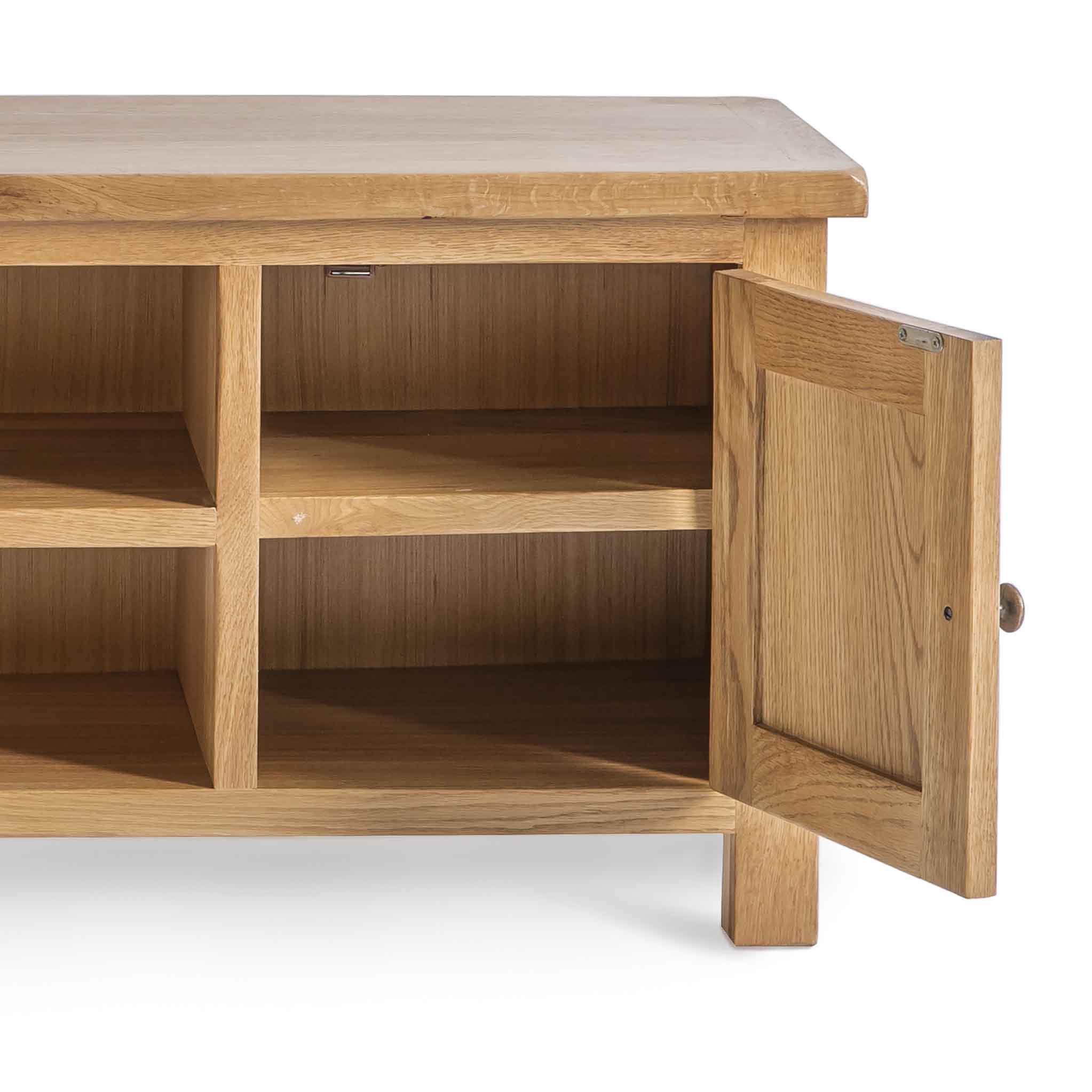 Surrey Oak 120cm TV Stand - Image 9