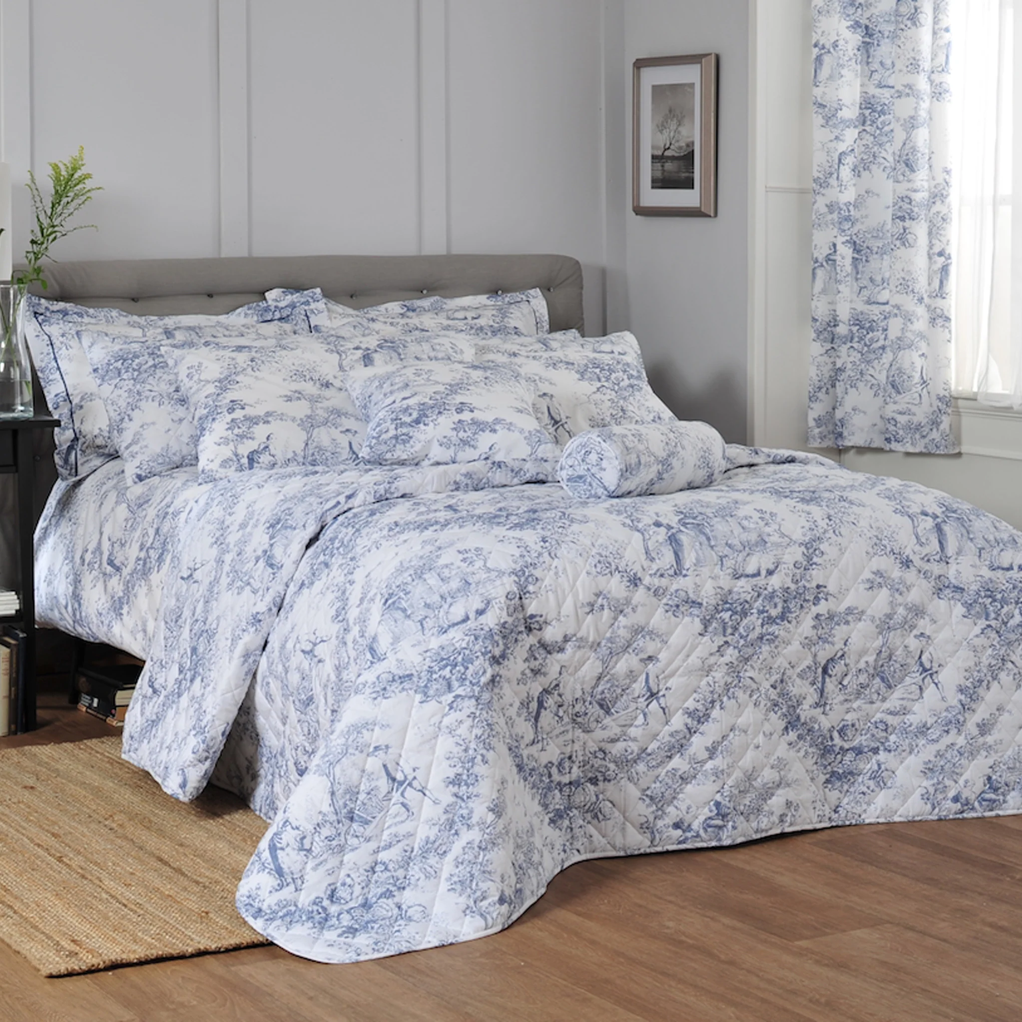Toile De Jouy Pillowsham Pair - Image 2