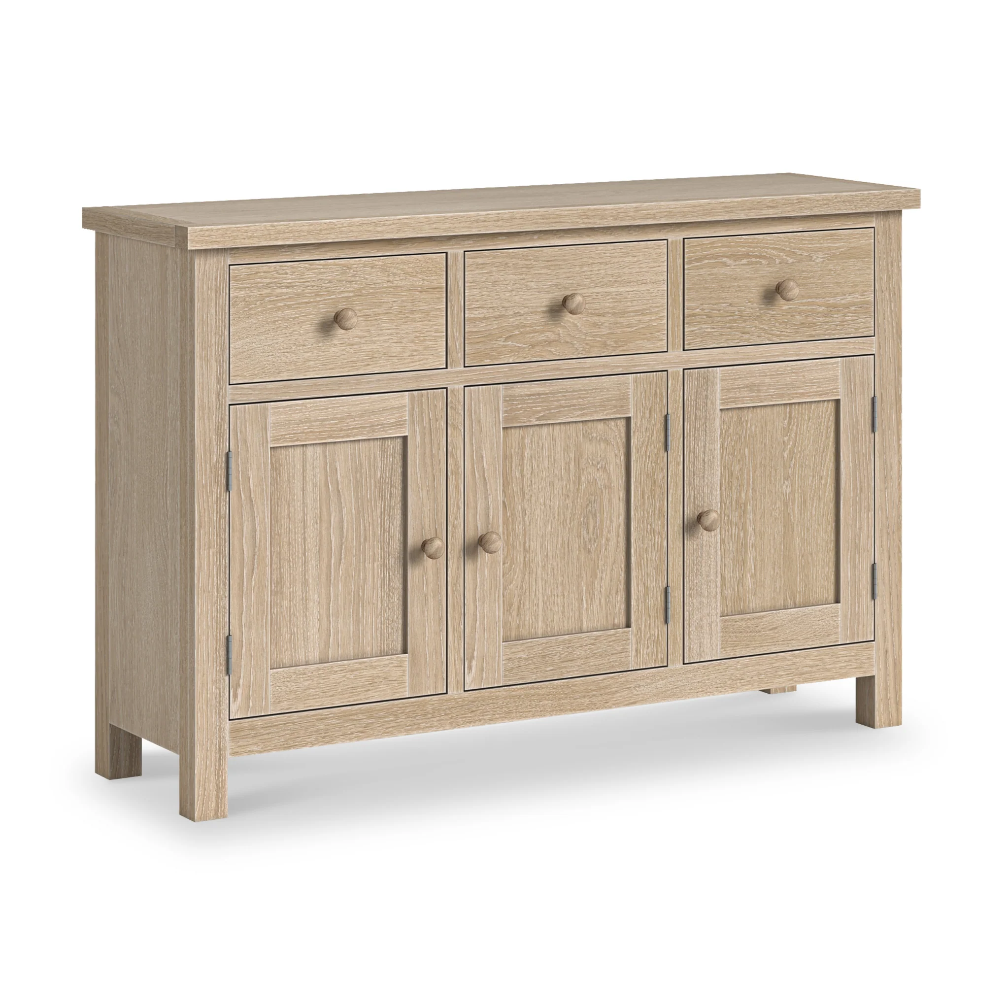 Trelan Washed Oak Large Sideboard